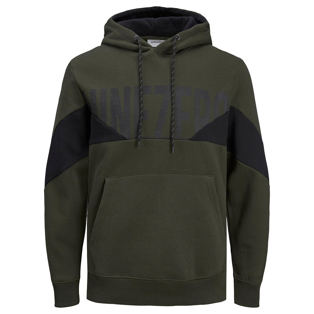 Jack and Jones Πράσινο Hoodie - 12211544