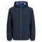 Jack and Jones Μπλε Μπουφάν Double Faced - 12215488 