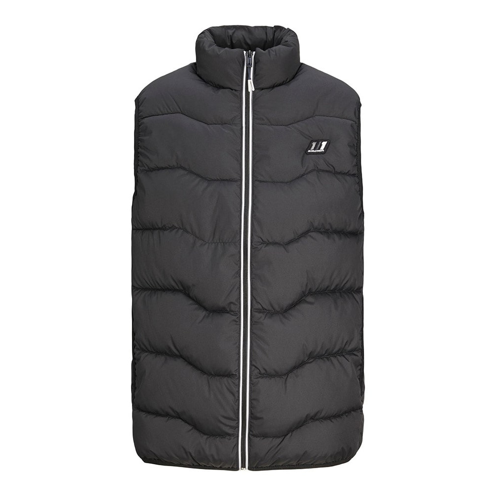 Jack and Jones Μαύρο Αμάνικο Μπουφάν - 12238900 