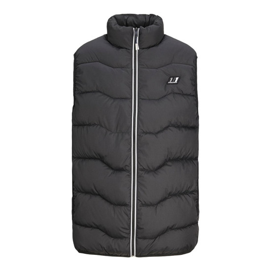 Jack and Jones Μαύρο Αμάνικο Μπουφάν - 12238900 