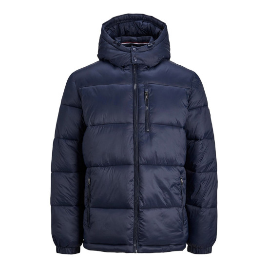 Jack and Jones Μπλε Μπουφάν τύπου Puffer 100% - 12241584 