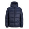Jack and Jones Μπλε Μπουφάν τύπου Puffer 100% - 12241584 