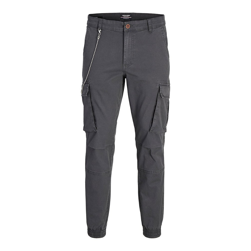 Jack and Jones Ανθρακί Παντελόνι Cargo - 12231346