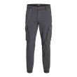 Jack and Jones Ανθρακί Παντελόνι Cargo - 12231346