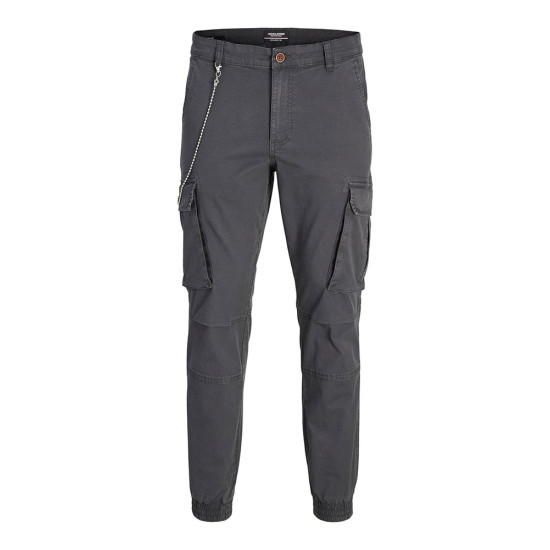 Jack and Jones Ανθρακί Παντελόνι Cargo - 12231346