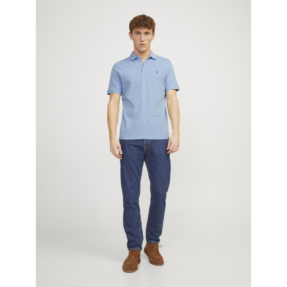 Jack and Jones Γαλάζιο Κοντομάνικο polo - 12136668