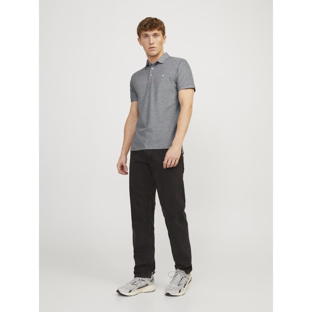 Jack and Jones Γκρι Κοντομάνικο polo - 12136668