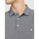 Jack and Jones Γκρι Κοντομάνικο polo - 12136668