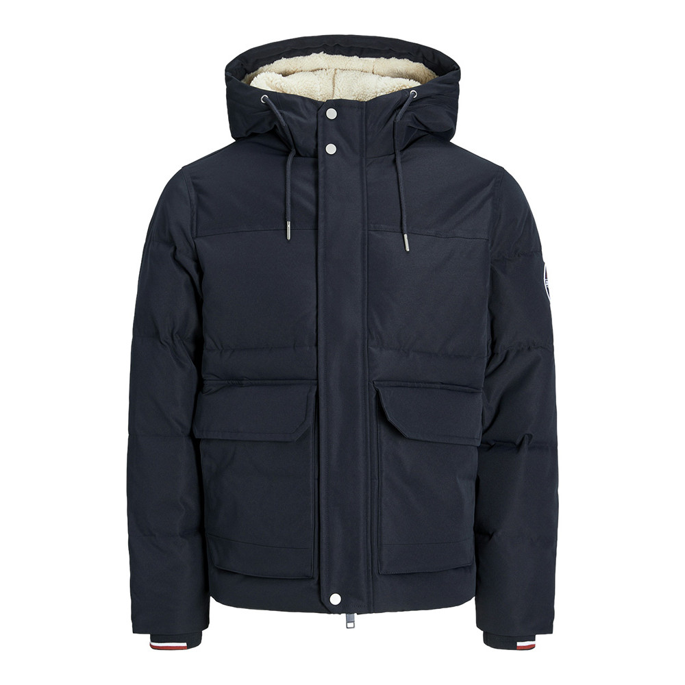 Jack and Jones Μπλε Μπουφάν Τύπου Puffer - 12256901