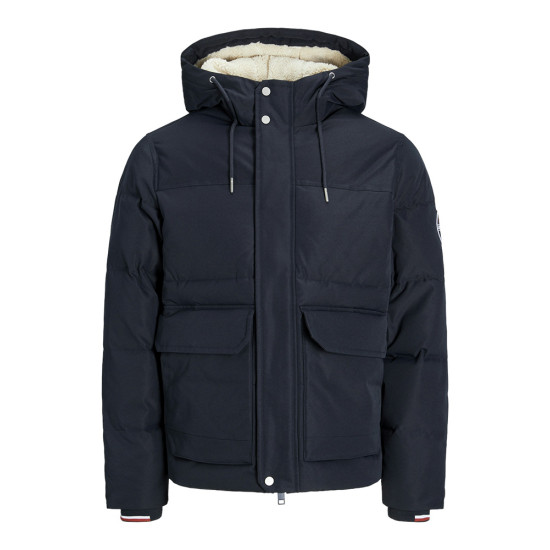 Jack and Jones Μπλε Μπουφάν Τύπου Puffer - 12256901