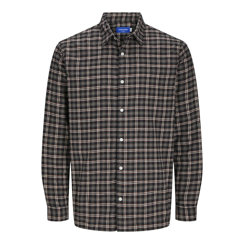Jack and Jones Γκρι Πουκάμισο Καρό - 12260776