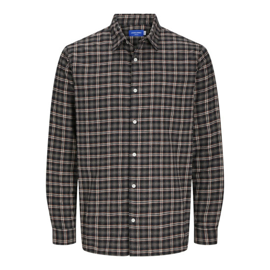 Jack and Jones Γκρι Πουκάμισο Καρό - 12260776