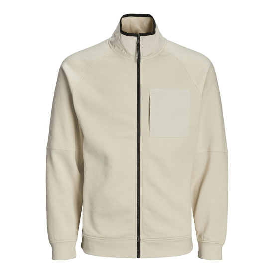 Jack and Jones Εκρού Ζακέτα High Neck - 12261869
