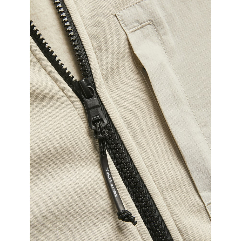 Jack and Jones Εκρού Ζακέτα High Neck - 12261869