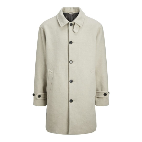 Jack and Jones Εκρού Παλτό - 12261833