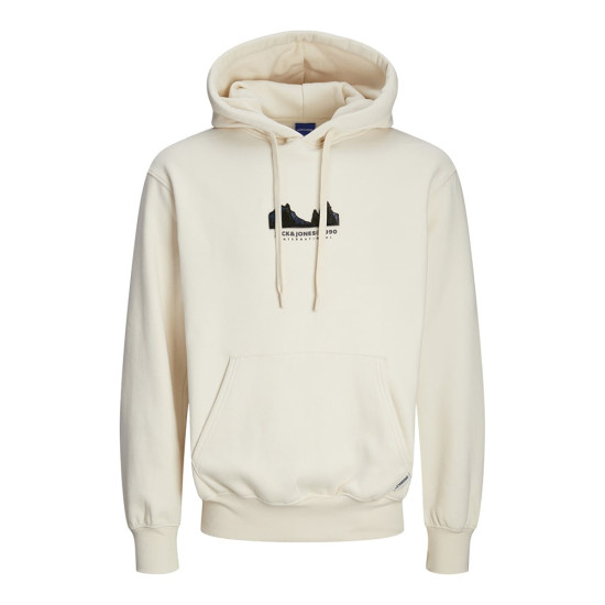 Jack and Jones Εκρού Hoodie - 12262956