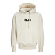 Jack and Jones Εκρού Hoodie - 12262956