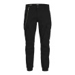 Jack and Jones Μαύρο Παντελόνι Cargo - 12267244