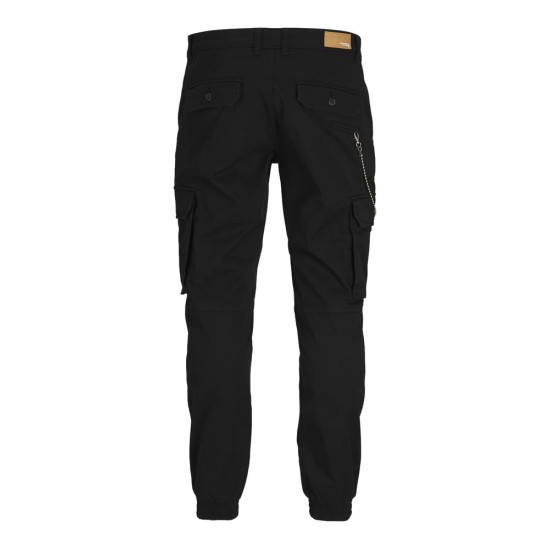 Jack and Jones Μαύρο Παντελόνι Cargo - 12267244