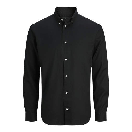 Jack and Jones Μαύρο Πουκάμισο Button Down - 12270043
