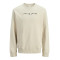 Jack and Jones Εκρού Φούτερ C Neck - 12283436