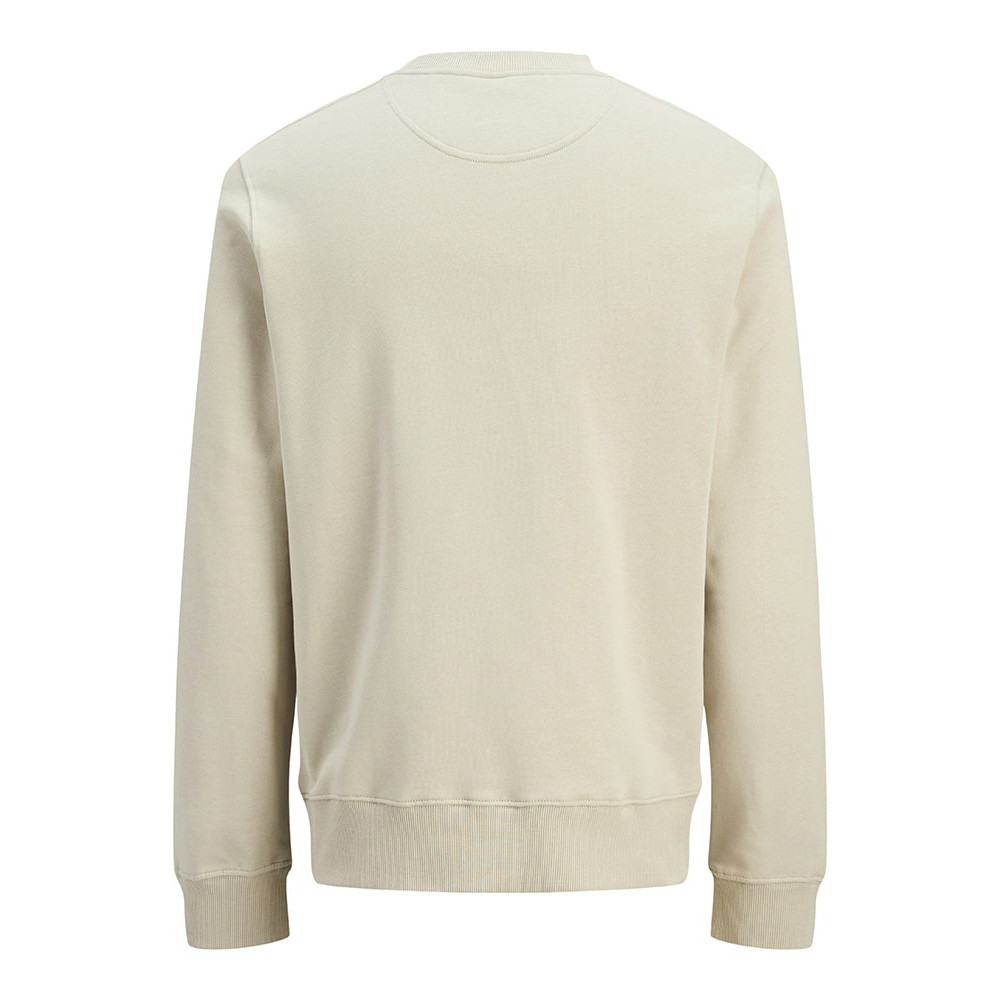 Jack and Jones Εκρού Φούτερ C Neck - 12283436