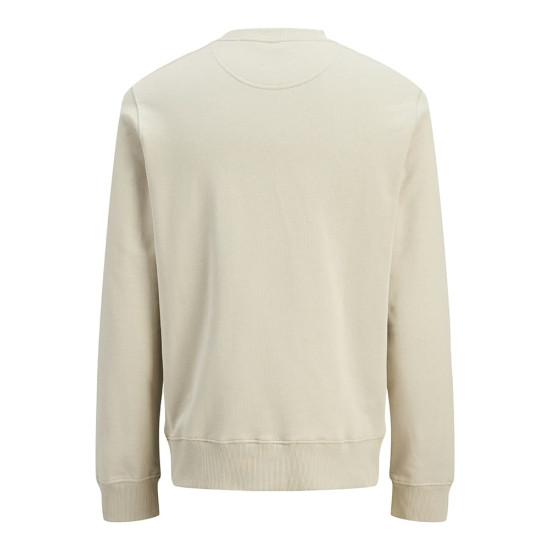 Jack and Jones Εκρού Φούτερ C Neck - 12283436