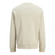 Jack and Jones Εκρού Φούτερ C Neck - 12283436