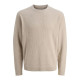 Jack & Jones Μπεζ Πουλόβερ C Neck - 12283452