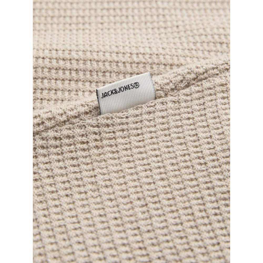 Jack & Jones Μπεζ Πουλόβερ C Neck - 12283452
