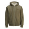 Jack and Jones Λαδί Ζακέτα Hoodie - 12262125