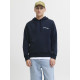 Jack & Jones Μπλε Hoodie - 12287229