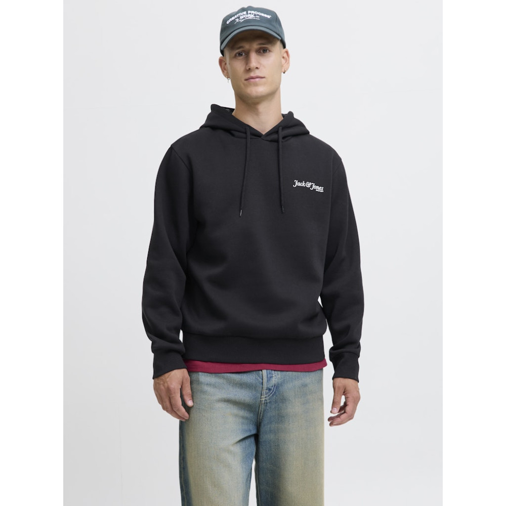 Jack & Jones Μαύρο Hoodie - 12287229