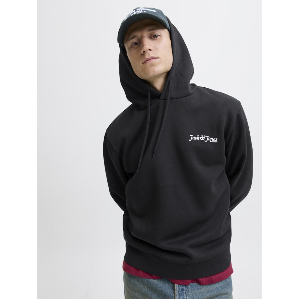 Jack & Jones Μαύρο Hoodie - 12287229