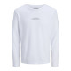 Jack & Jones Λευκή Μπλούζα C Neck - 12288081