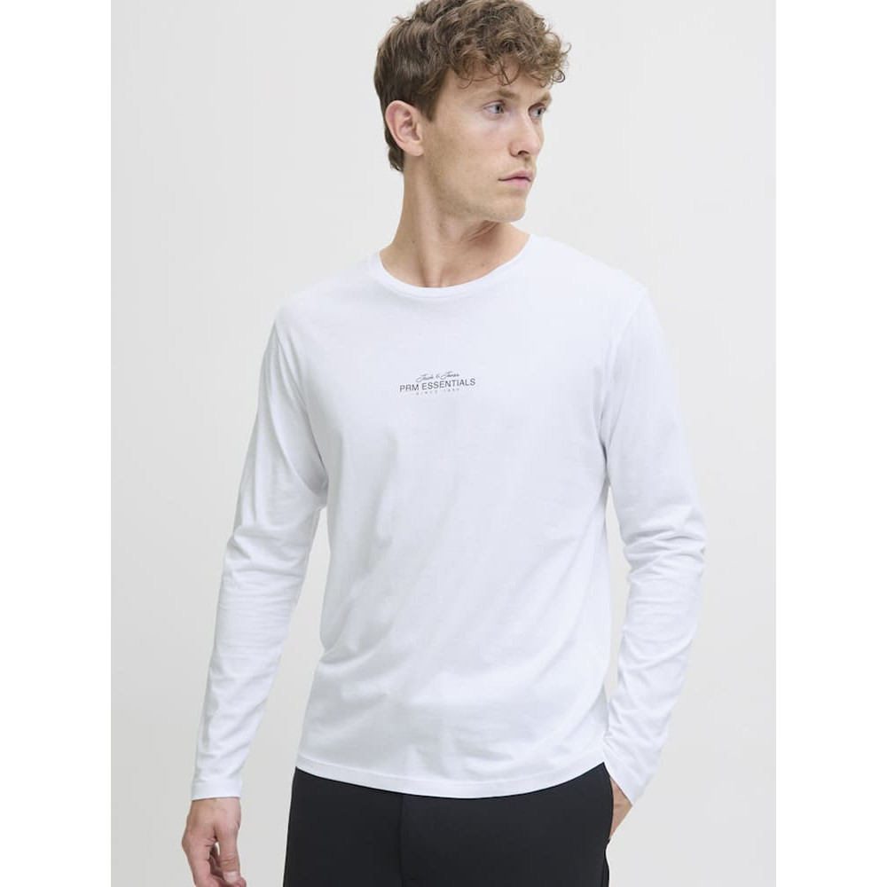 Jack & Jones Λευκή Μπλούζα C Neck - 12288081