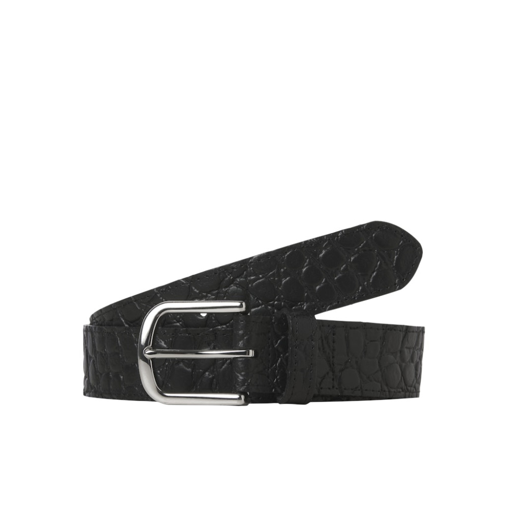 Jack & Jones Μαύρη Ζώνη 100% Leather - 12296278