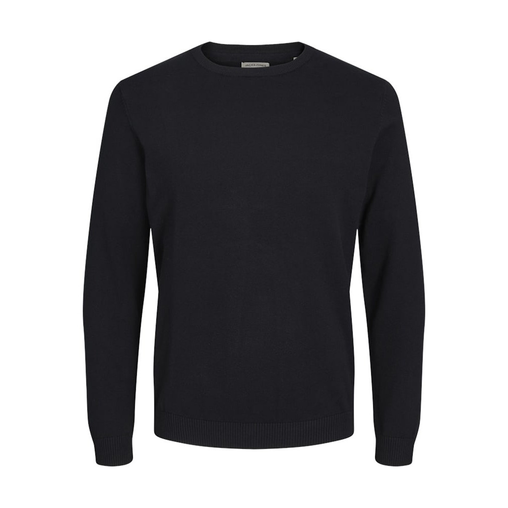 Jack & Jones Μαύρο Πουλόβερ C Neck - 12137190