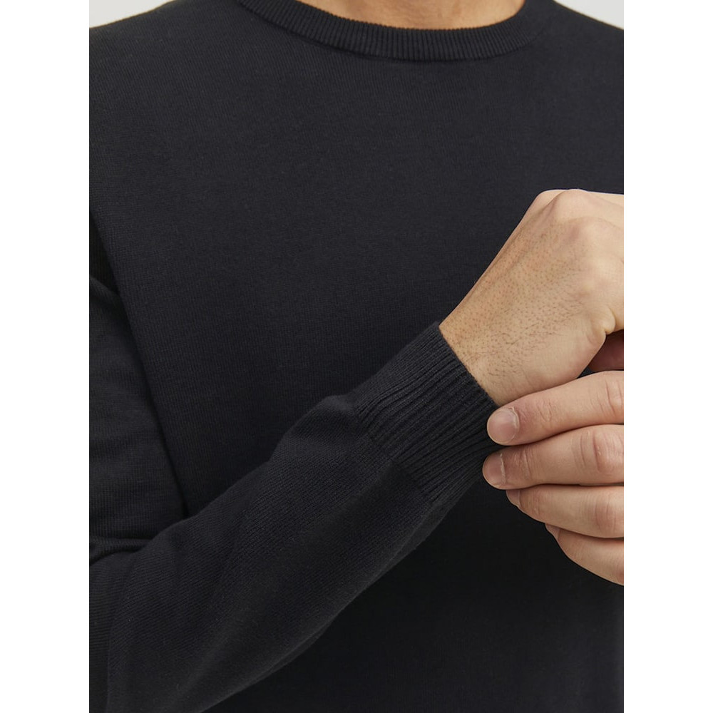 Jack & Jones Μαύρο Πουλόβερ C Neck - 12137190