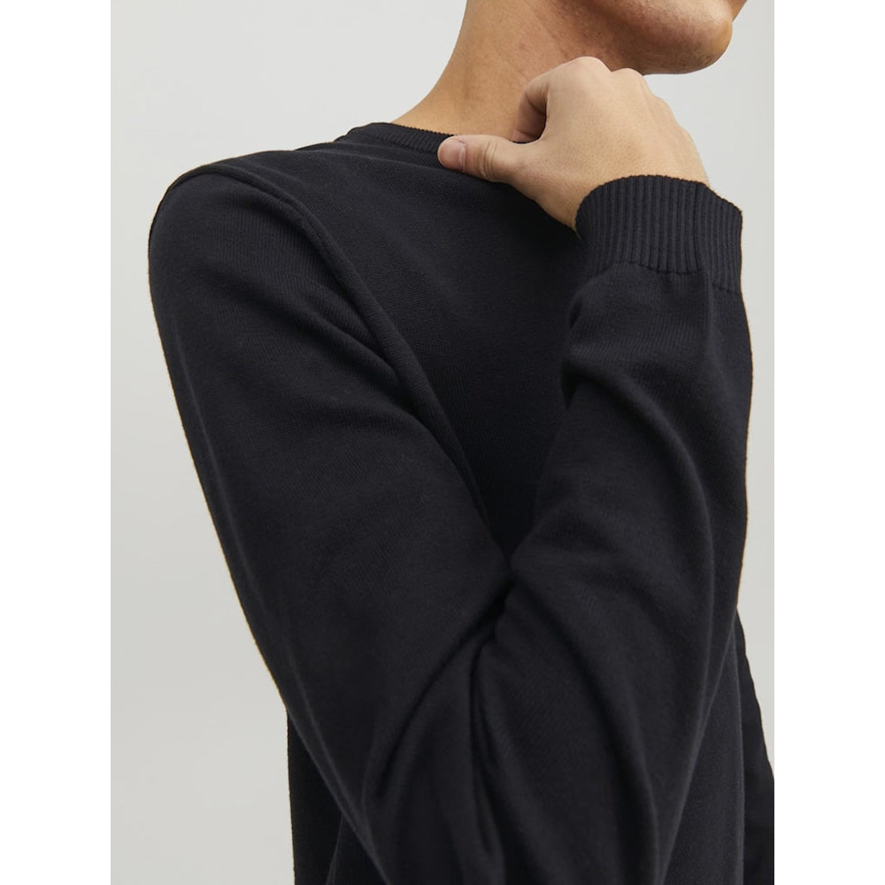 Jack & Jones Μαύρο Πουλόβερ C Neck - 12137190