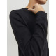 Jack & Jones Μαύρο Πουλόβερ C Neck - 12137190