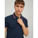 Jack and Jones Μπλε Σκούρο Κοντομάνικο polo - 12136668