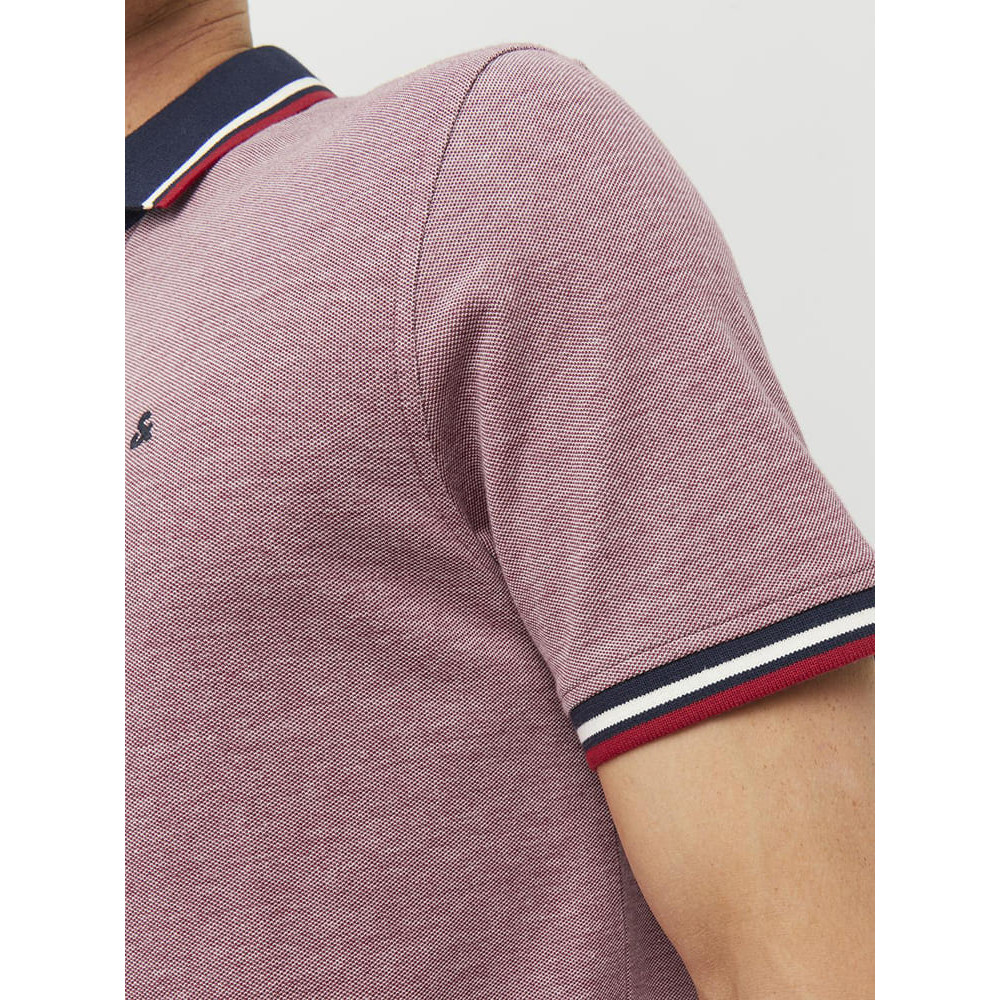 Jack and Jones Κόκκινο Κοντομάνικο polo - 12136668