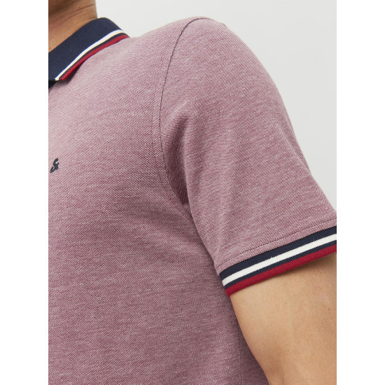 Jack and Jones Κόκκινο Κοντομάνικο polo - 12136668