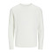 Jack and Jones Λευκό Πουλόβερ C Neck - 12137190
