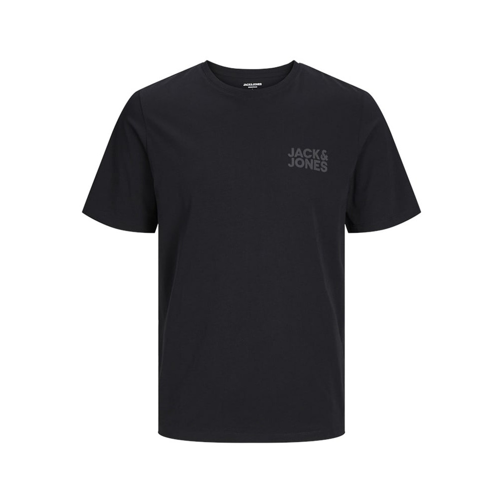 JACK & JONES Μαύρο T-shirt C Neck - 12151955