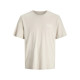 JACK & JONES Εκρού T-shirt C Neck - 12151955