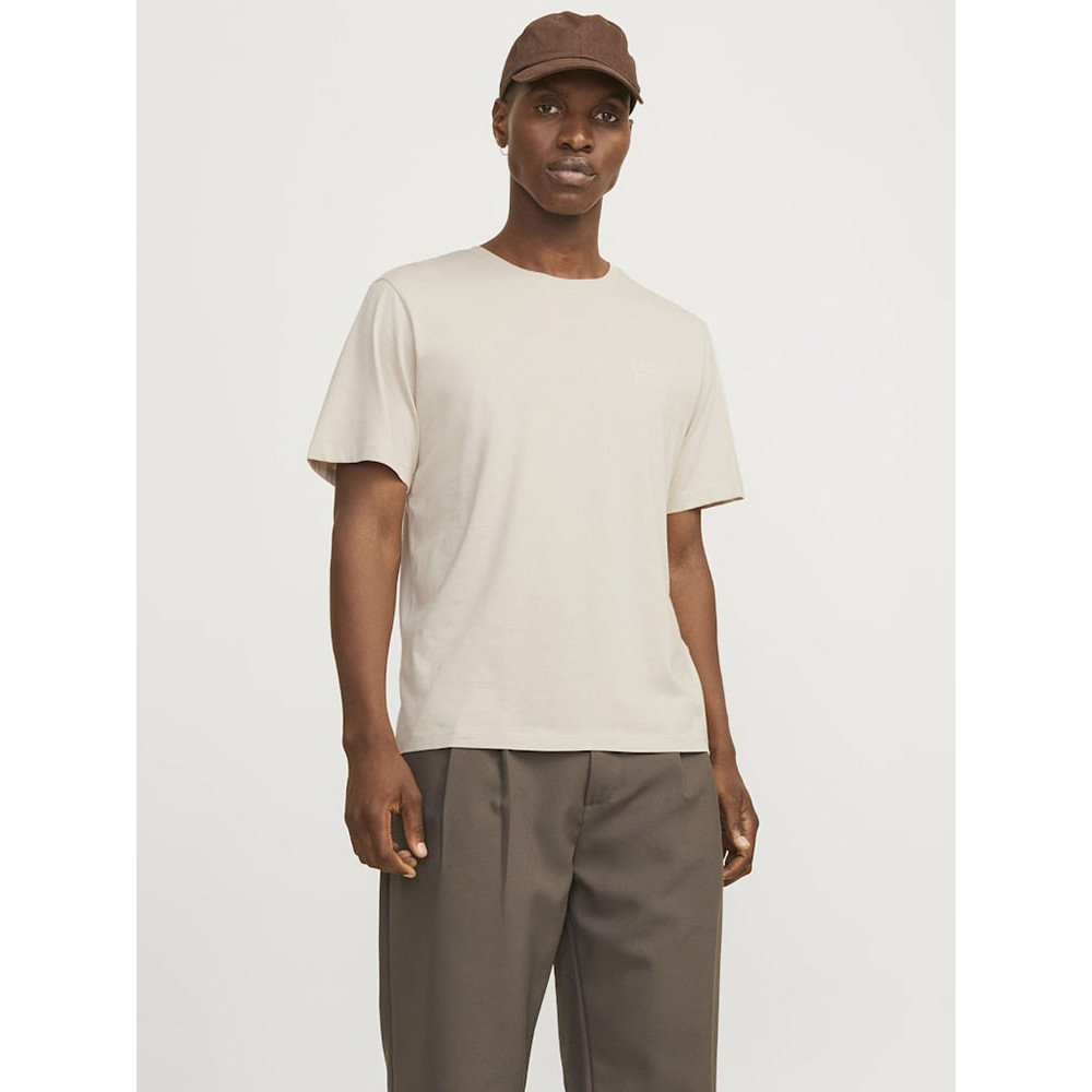JACK & JONES Εκρού T-shirt C Neck - 12151955