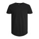 Jack and Jones Μαύρο T-shirt C Neck - 12113648