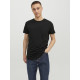 Jack and Jones Μαύρο T-shirt C Neck - 12113648